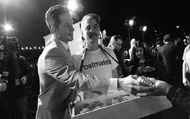 Post Malone surprises Mark Wahlberg with Wahlburgers delivery at ‘Spenser Confidential’ premiere