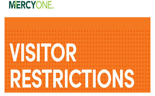 MercyOne Visitor Restrictions