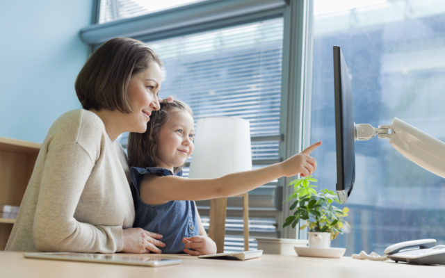 Kids Interrupt Their Parents Working from Home Five Times a Day