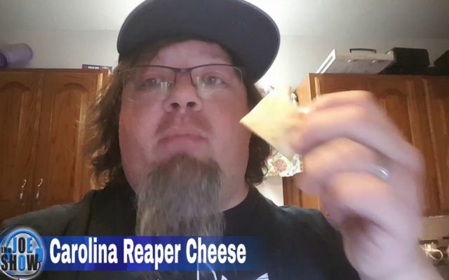 Joe Tries Carolina Reaper Cheese