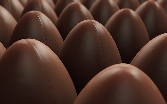 Ghirardelli Makes Milk Chocolate Caramel Eggs That Can Be Used For Your Annual Egg Hunt