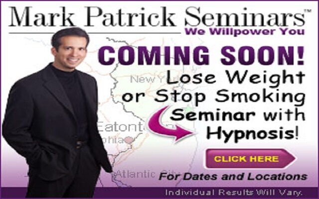 Lose Weight or Stop Smoking with the Mark Patrick Seminar