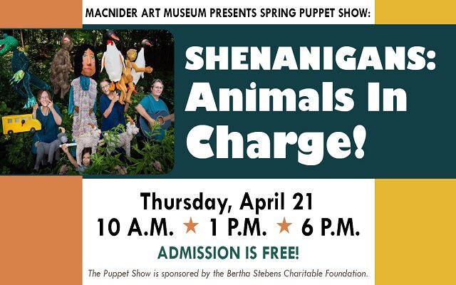 Spring Puppet Show at the MacNider Art Museum