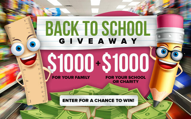 Back To School Giveaway!  Presented by Moorman Clothiers!