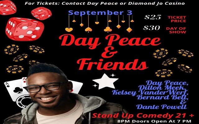 Day Peace & Friends Epic night of comedy!