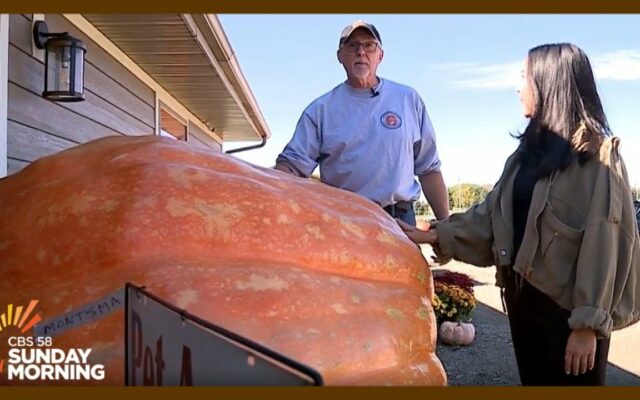 2,000-Pound Pumpkin May Set New Record In Wisconsin