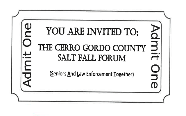 The Cerro Gordo County SALT Forum