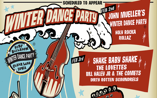 Entertainment Lineup Announced  for Surf Ballroom’s 2023 Winter Dance Party®