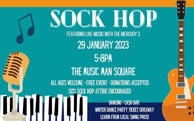 <h1 class="tribe-events-single-event-title">Sock Hop at The Music Man Square dance</h1>