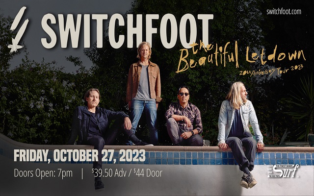 <h1 class="tribe-events-single-event-title">🎤Switchfoot – The Beautiful Letdown 20th Anniversary Tour🎸</h1>
