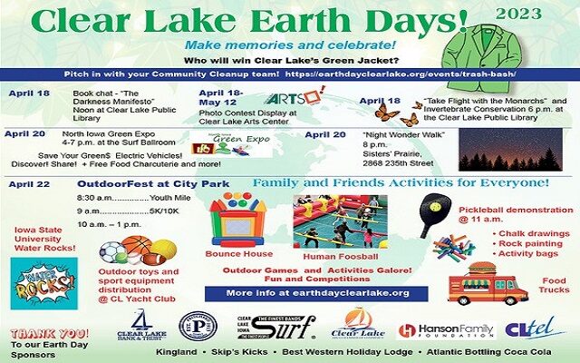 🌎 Earth Week in Clear Lake! ♻🗑
