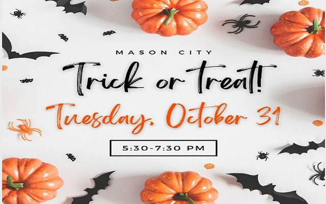 <h1 class="tribe-events-single-event-title">Trick-Or-Treating in Mason City 👻🎃🧹🧟‍♂️</h1>